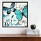 Monarch Butterflies by Aimee Wilson 16-in. W x 16-in. H. Canvas Wall Art Print Framed in Black